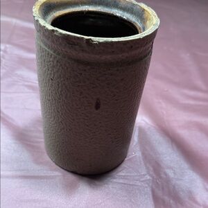 Antique Rustic Textured Pottery Vase